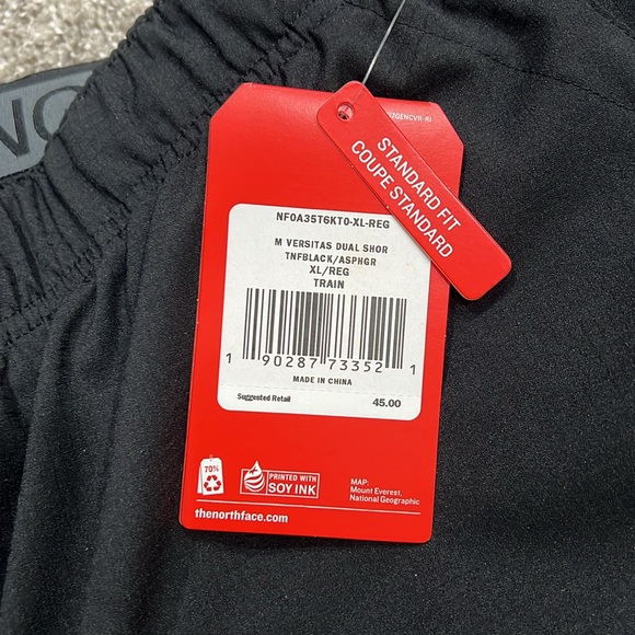 The North Face Men’s training athletic shorts - Picture 5 of 5